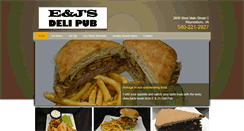 Desktop Screenshot of eandjsdelipub.com